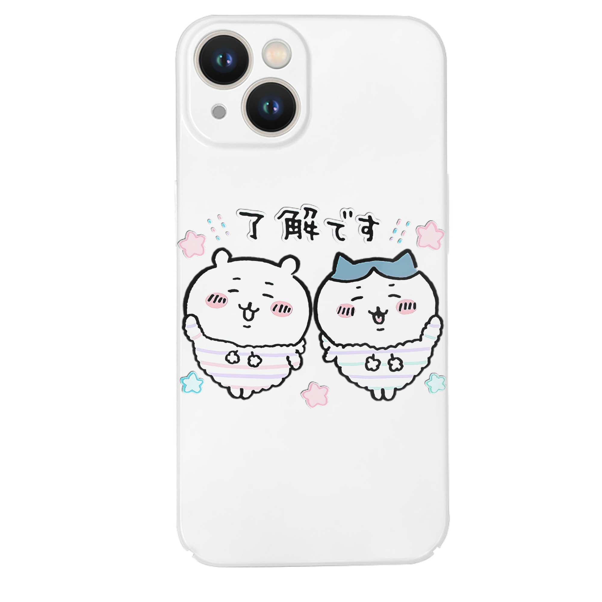 （画像用） ちいかわ ハチワレ Chii-kawa hachiware 【iPhone 14シリーズ対応】ハードケース